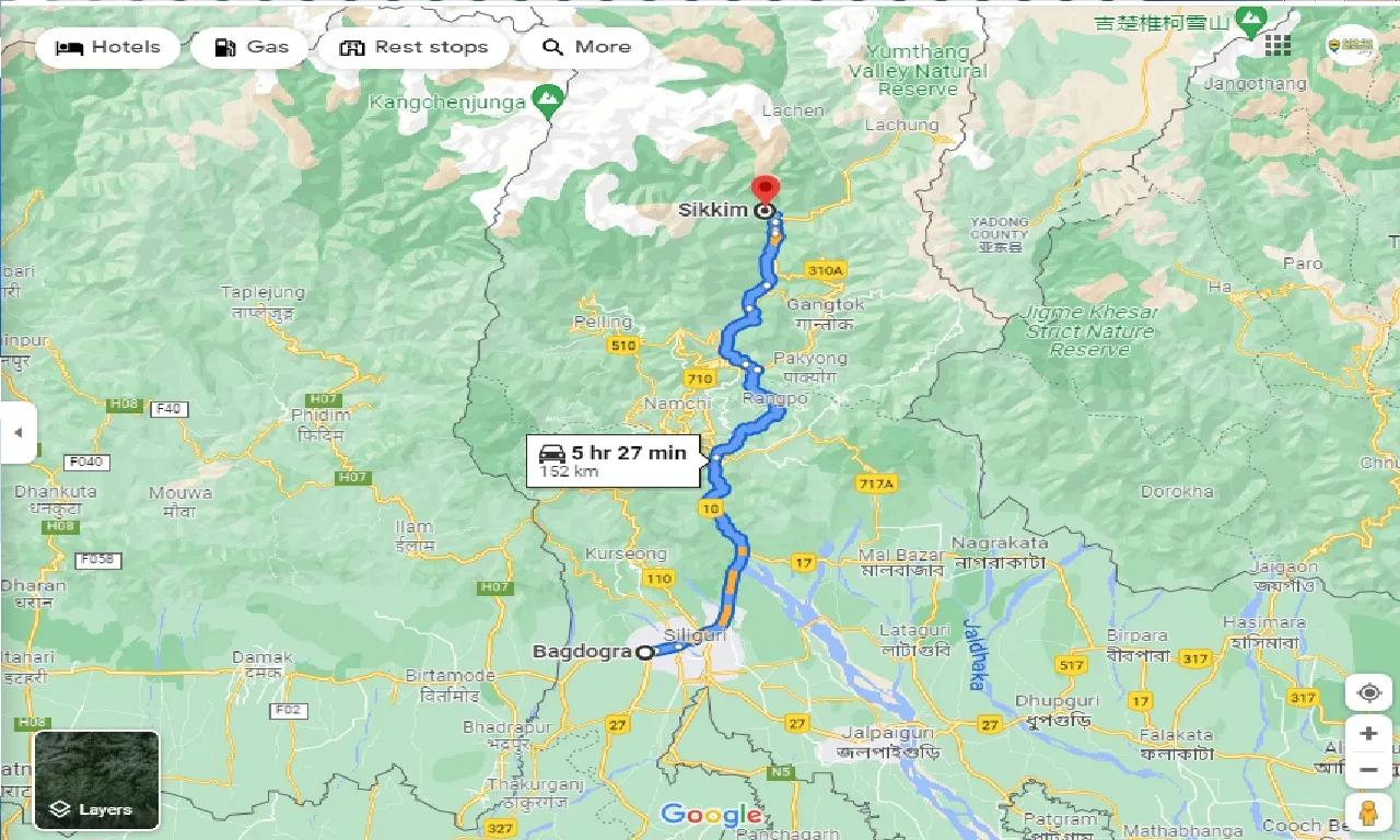 bagdogra-to-sikkim-round-trip