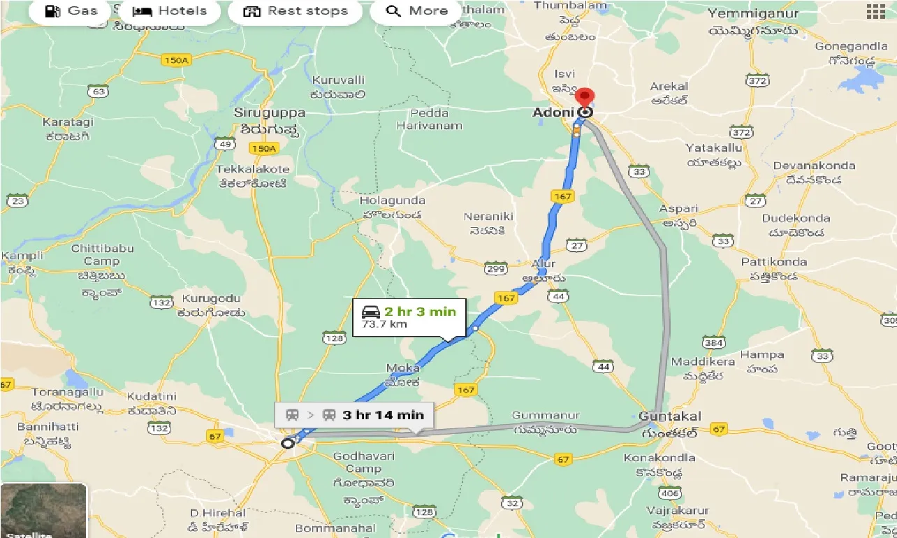 ballari-to-adoni-one-way