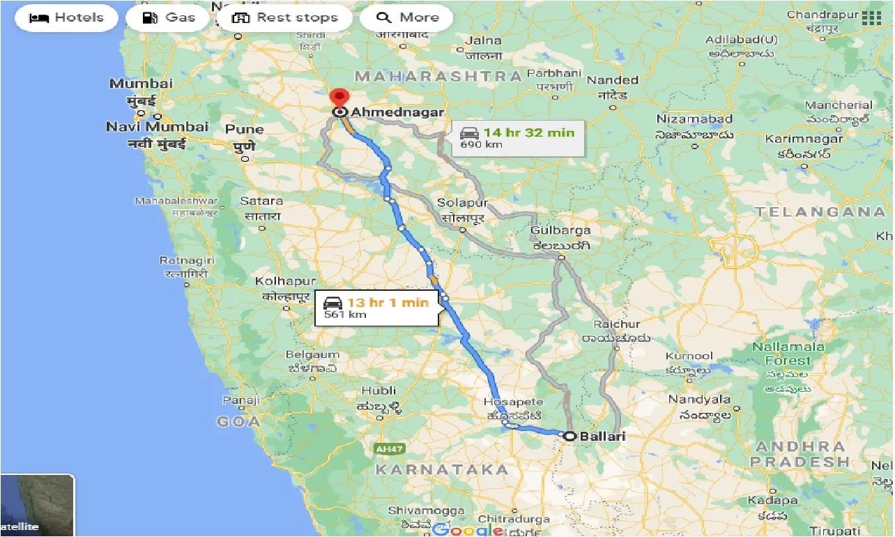 ballari-to-ahmednagar-taxi