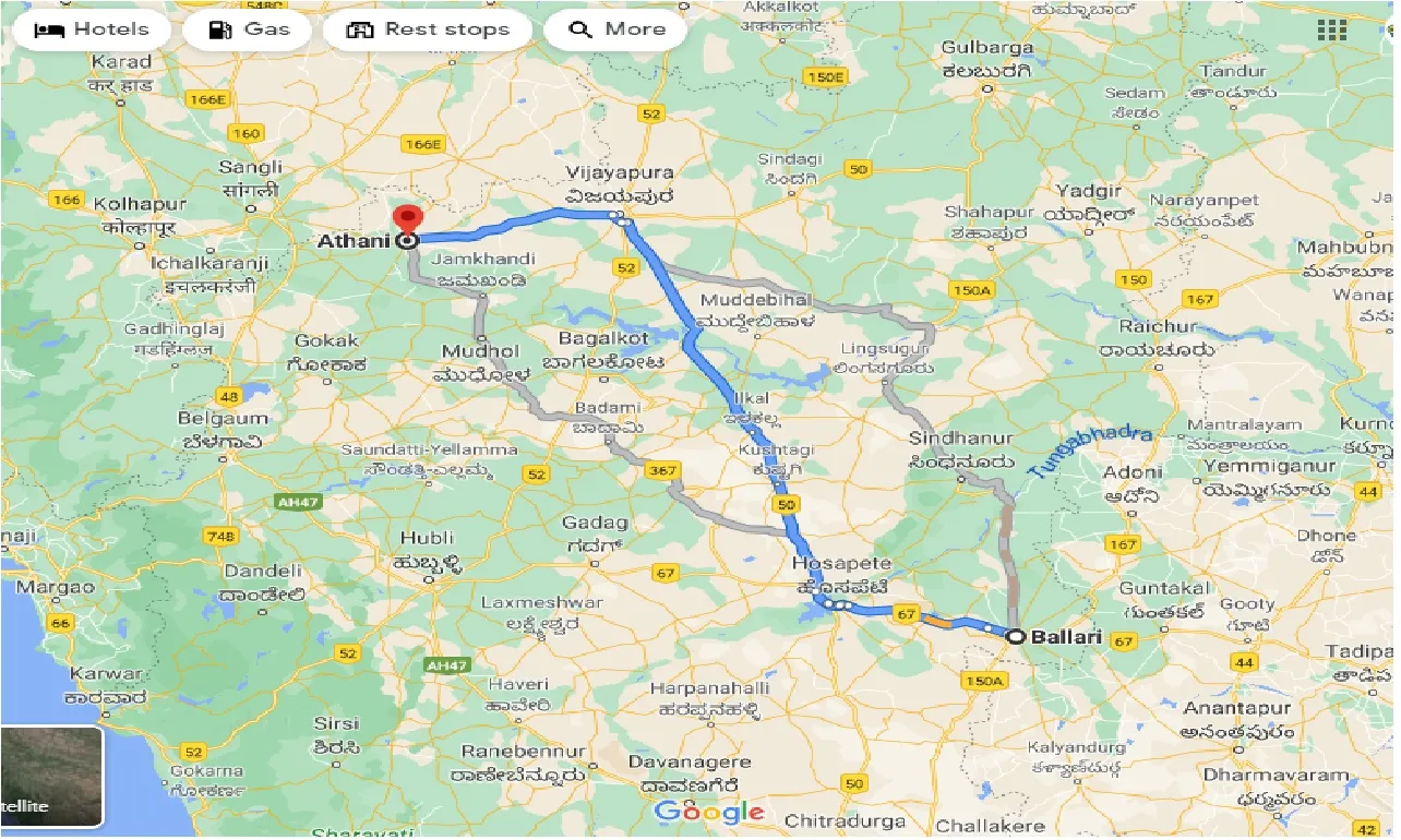ballari-to-athani-one-way