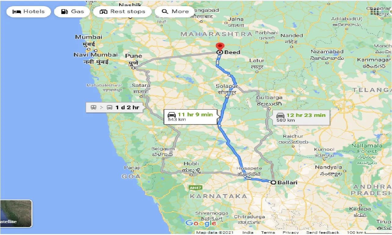 ballari-to-beed-taxi