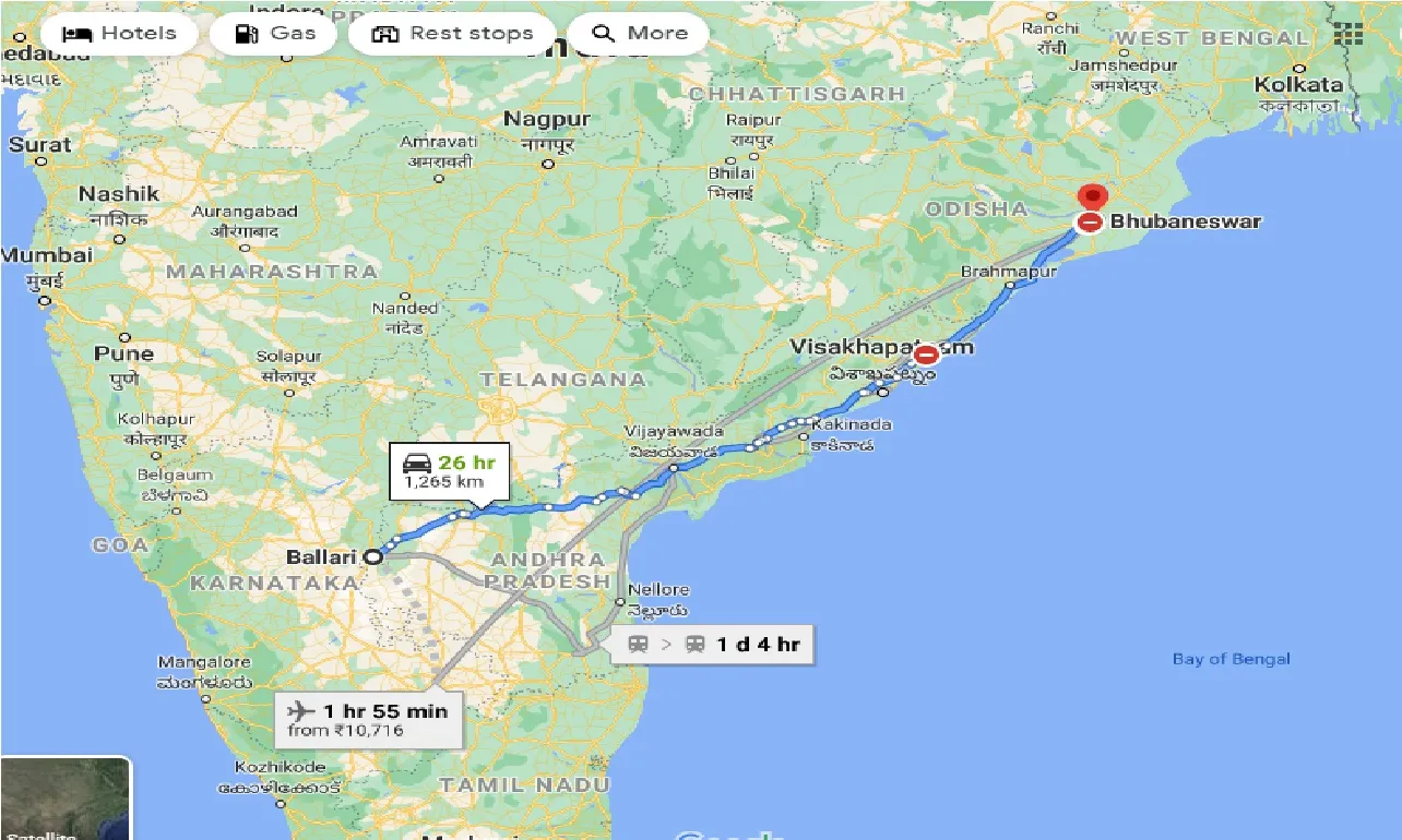 ballari-to-bhubaneswar-taxi