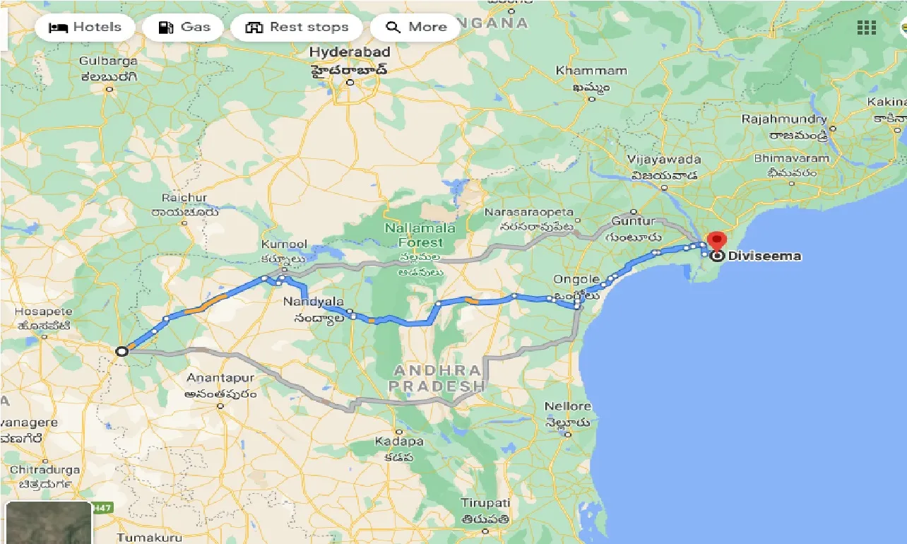 ballari-to-diviseema-one-way