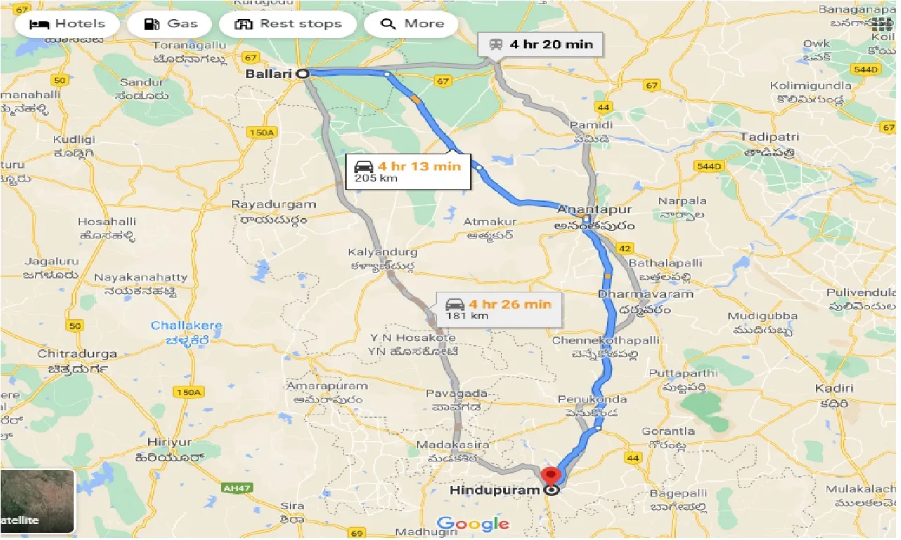 ballari-to-hindupuram-taxi