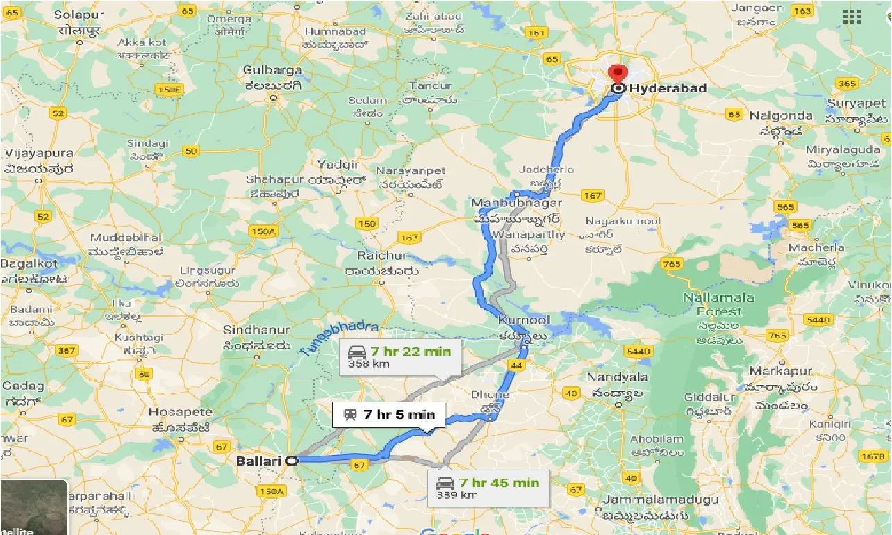 ballari-to-hyderabad-taxi