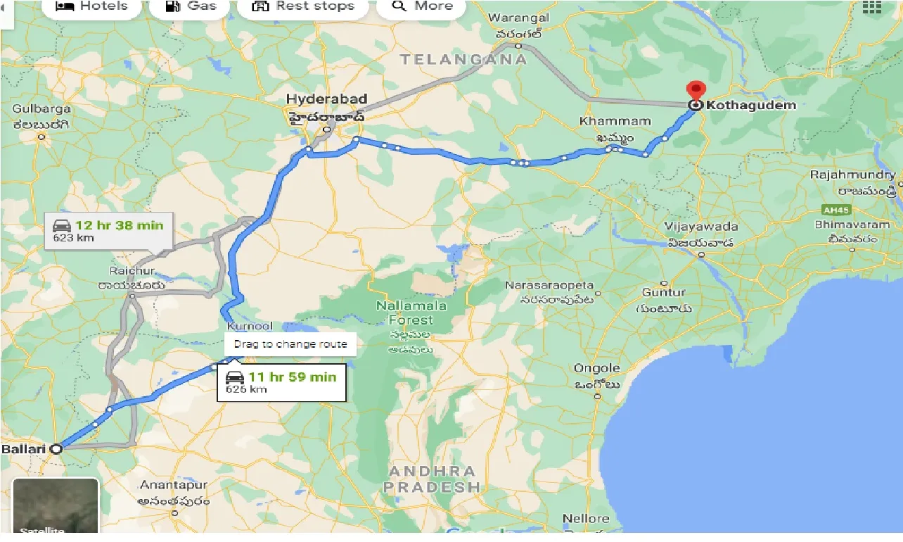 ballari-to-kothagudem-one-way