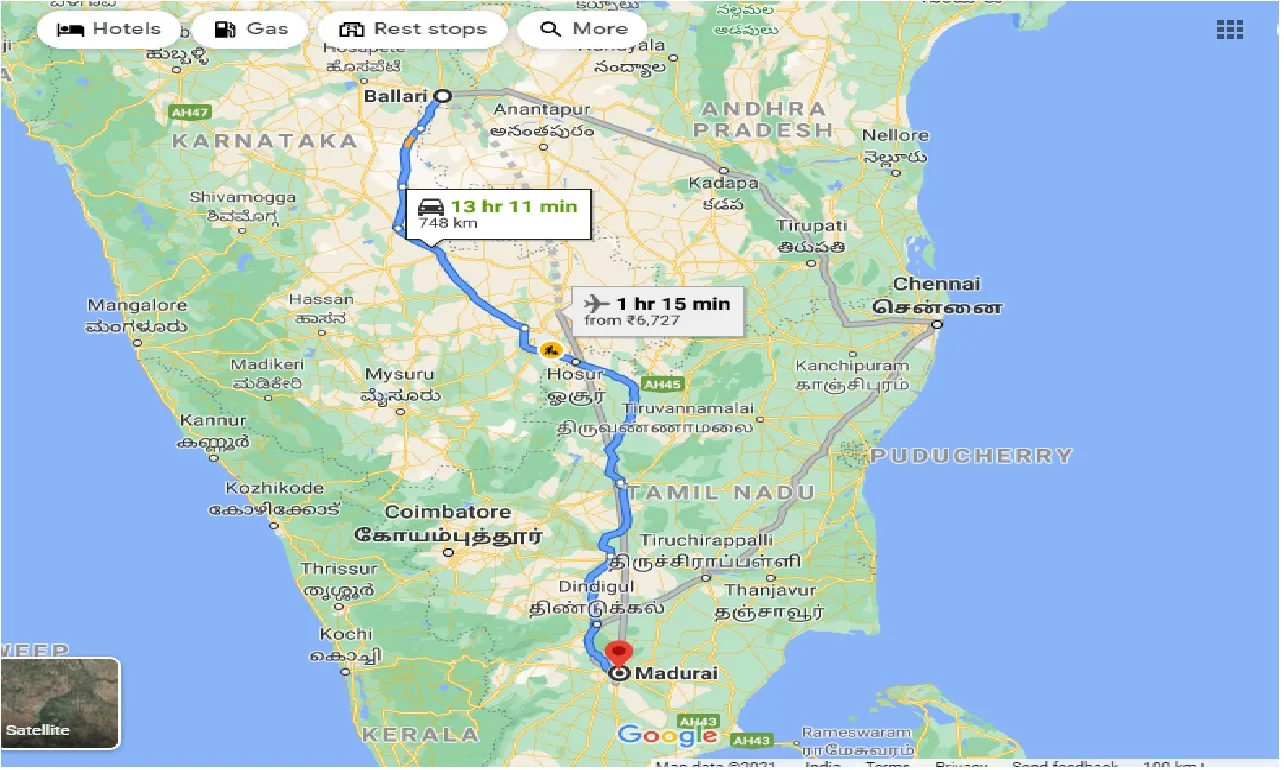 ballari-to-madurai-one-way