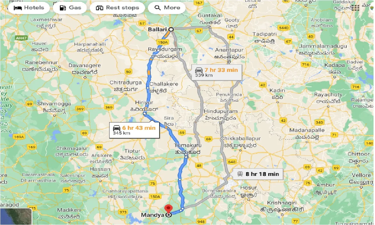 ballari-to-mandya-taxi