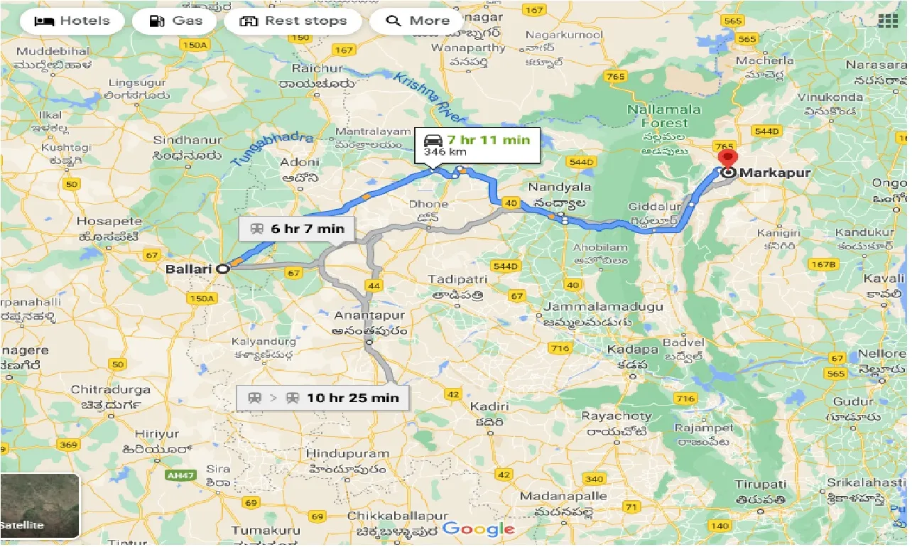 ballari-to-markapur-taxi