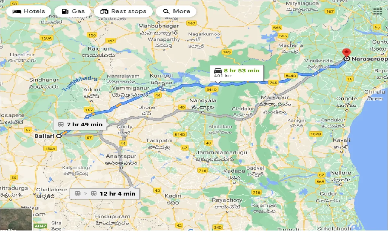 ballari-to-narasaraopeta-taxi