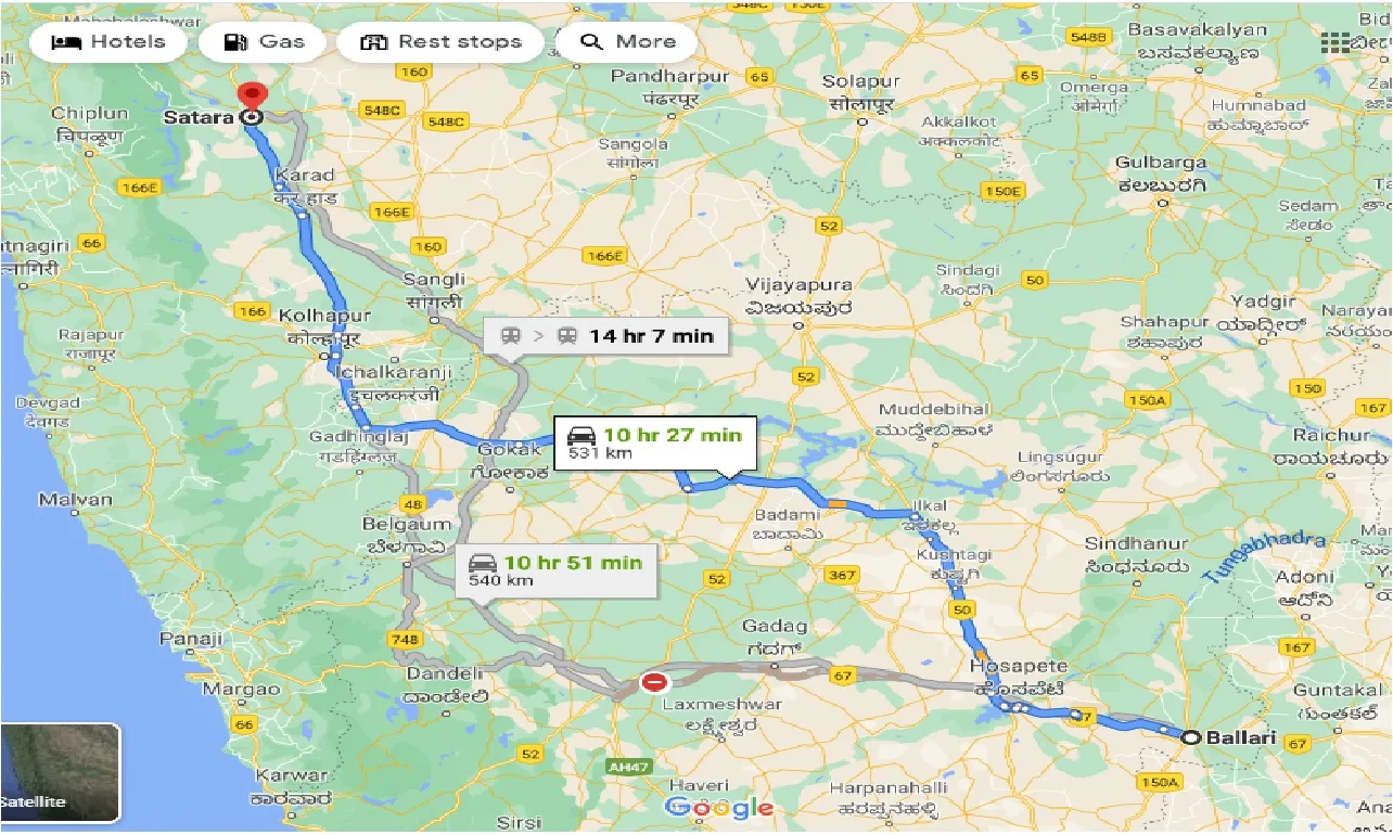 ballari-to-satara-one-way