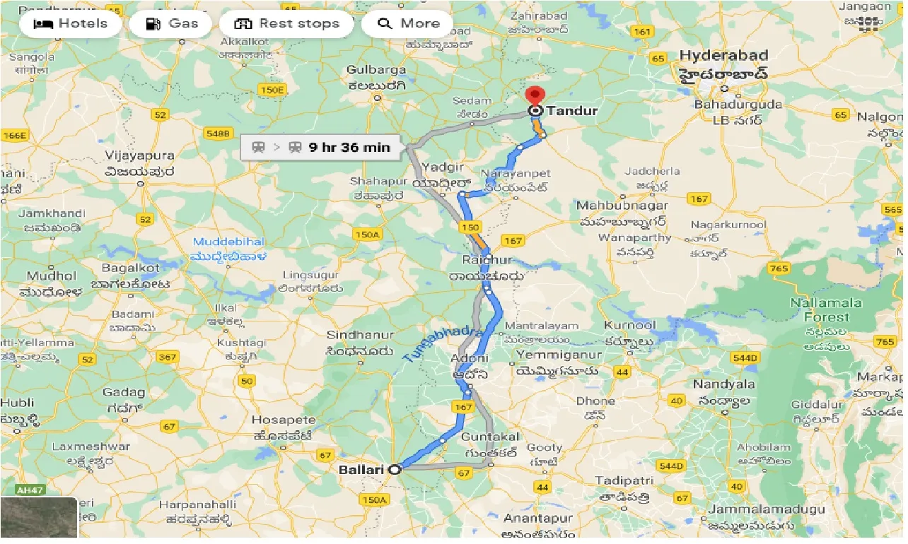 ballari-to-tandur-taxi