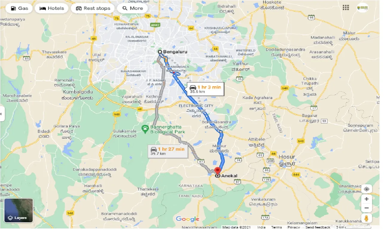 bangalore-to-anekal-one-way