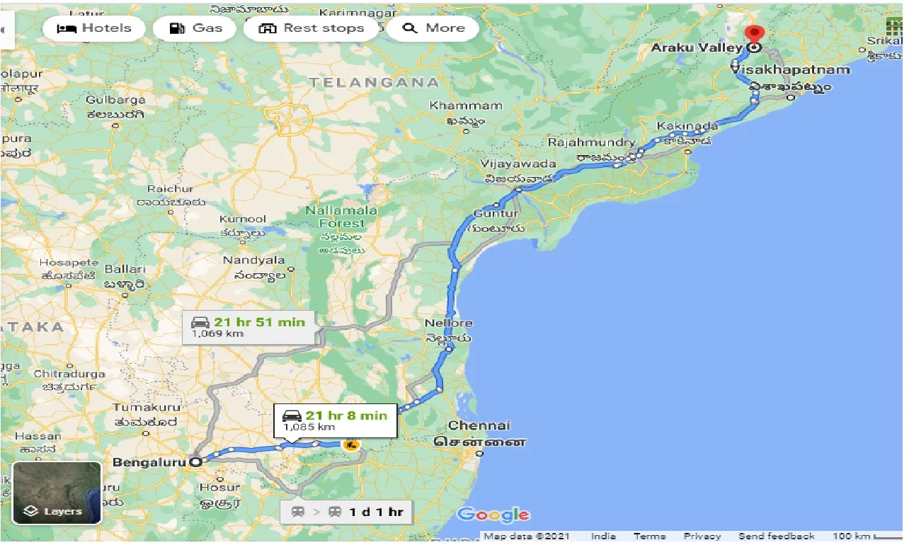 bangalore-to-araku-valley-taxi
