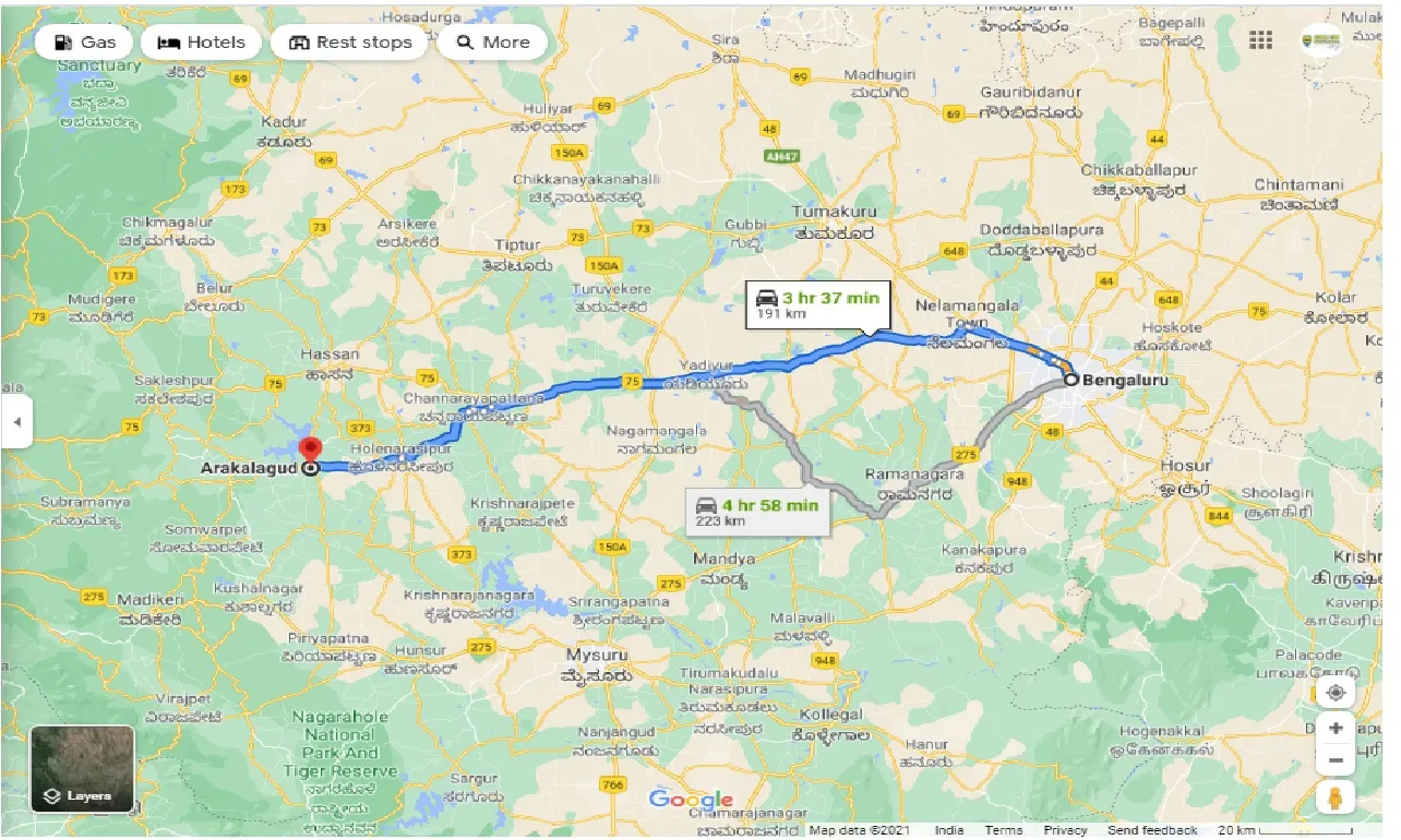 bangalore-to-arkalgud-one-way