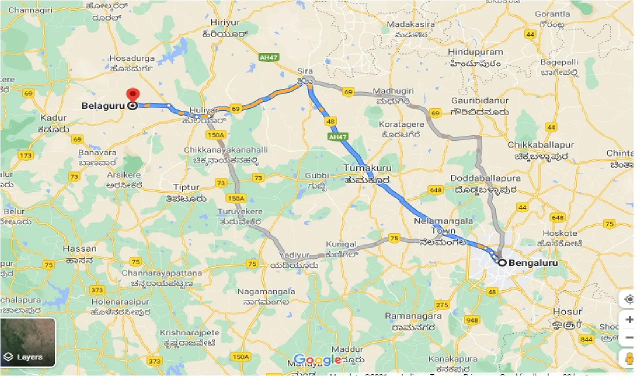 bangalore-to-belaguru-one-way