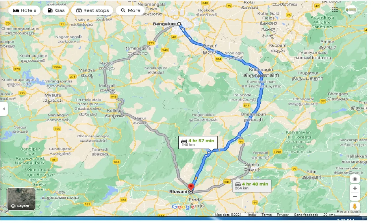 bangalore-to-bhavani-round-trip