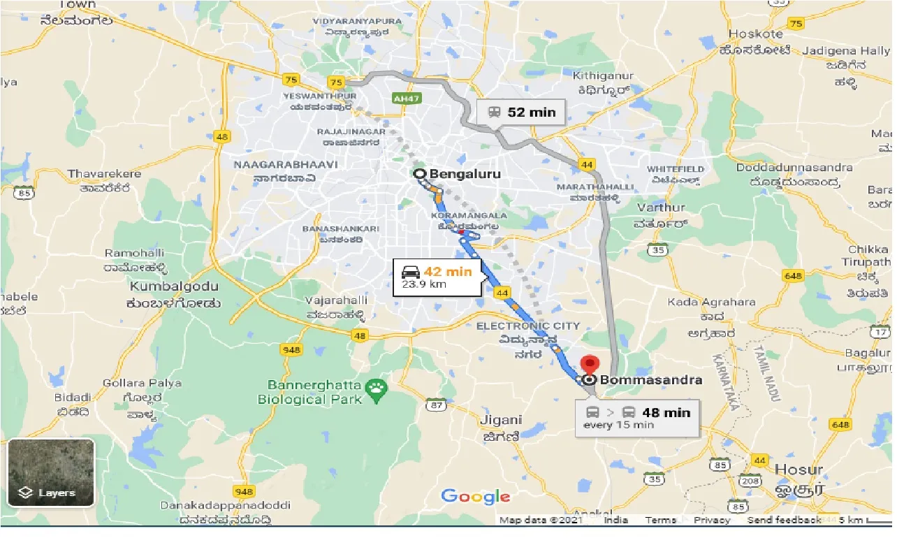 bangalore-to-bommasandra-taxi