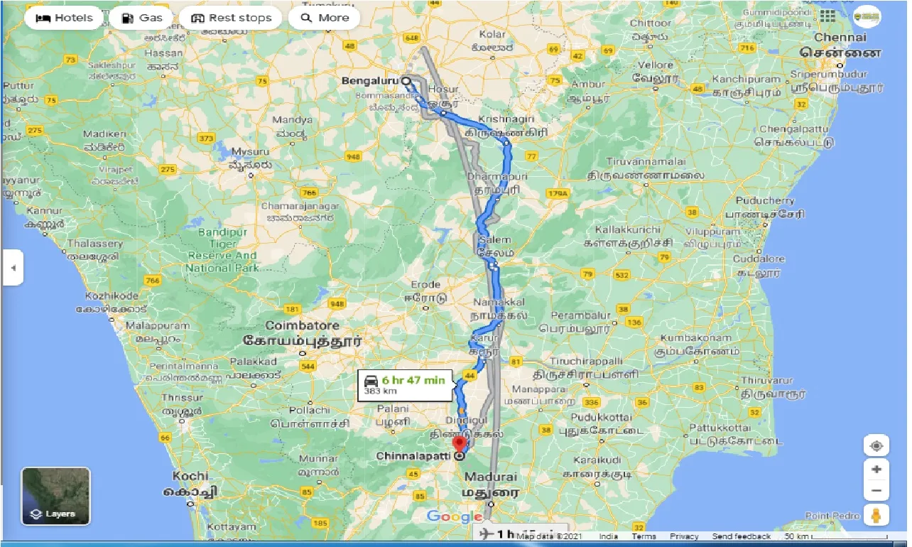 bangalore-to-chinnalapatti-round-trip