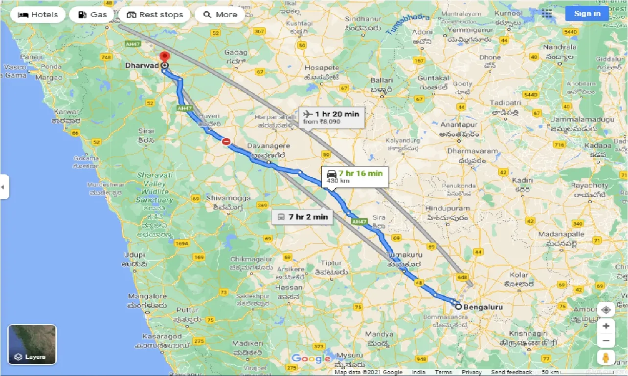 bangalore-to-dharwad-one-way