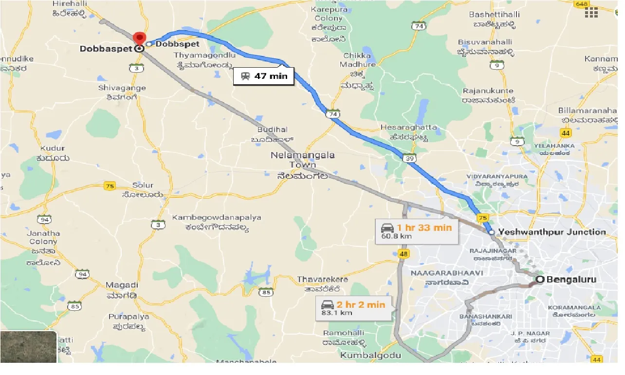 bangalore-to-dobbaspet-taxi