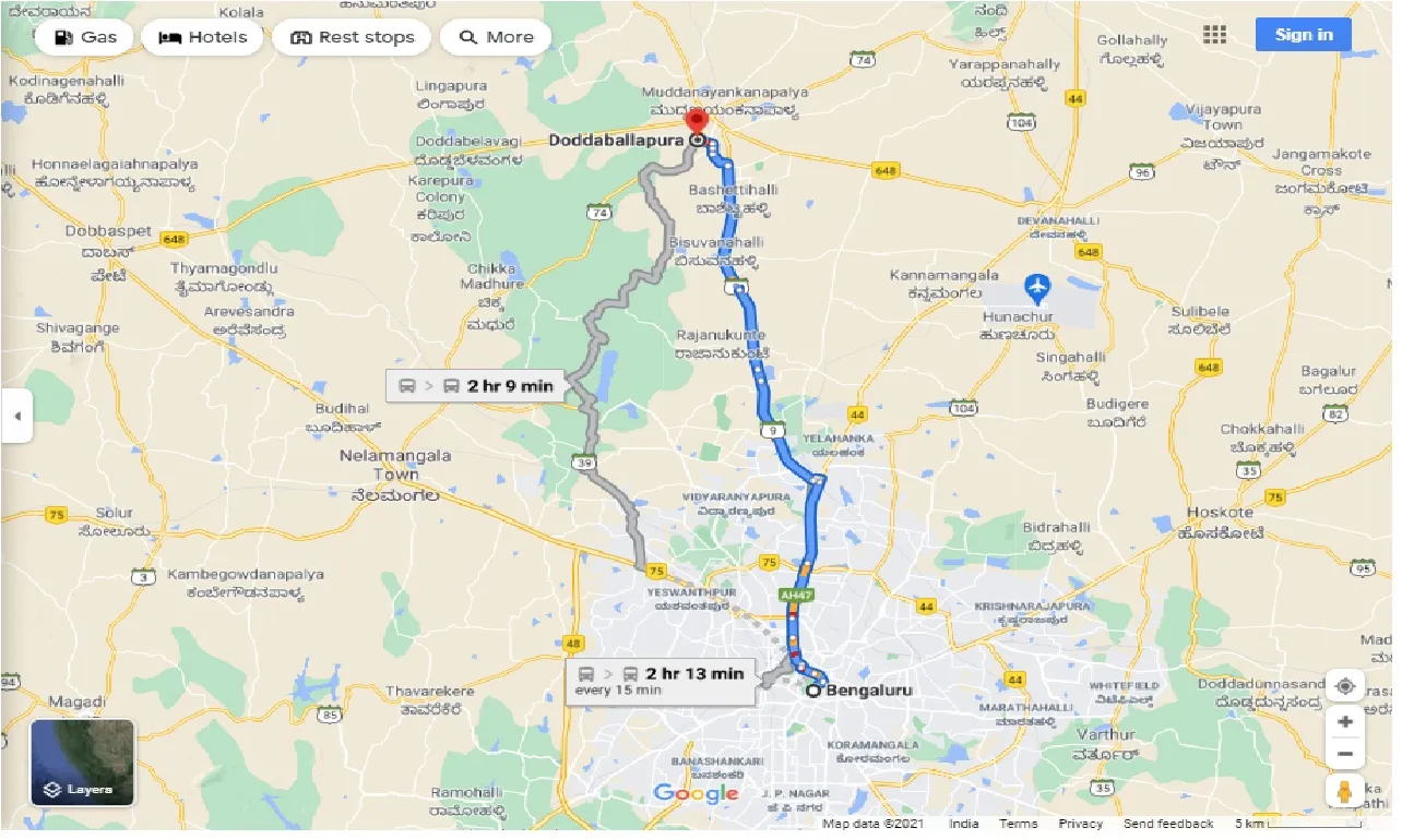 bangalore-to-doddaballapura-one-way