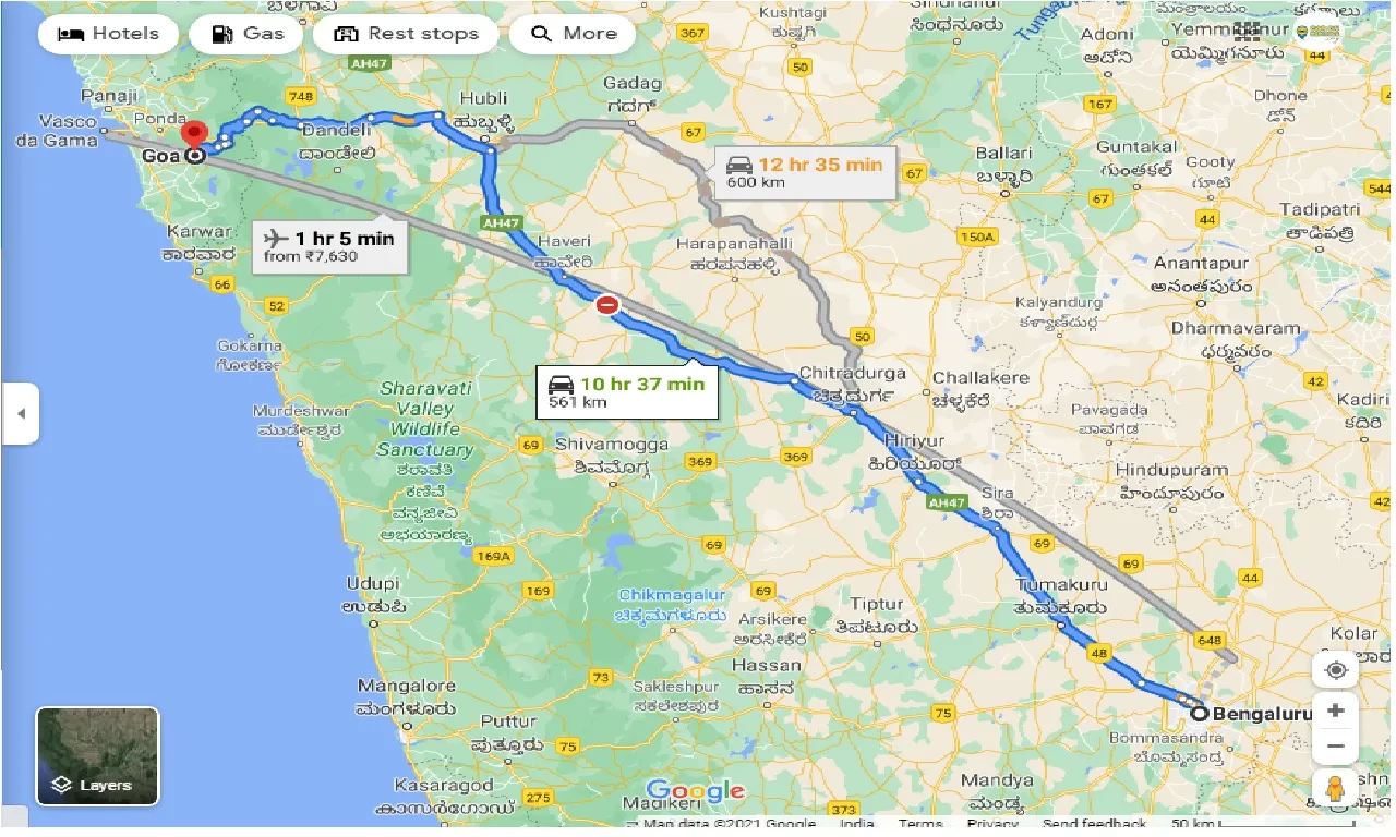 bangalore-to-goa-outstation