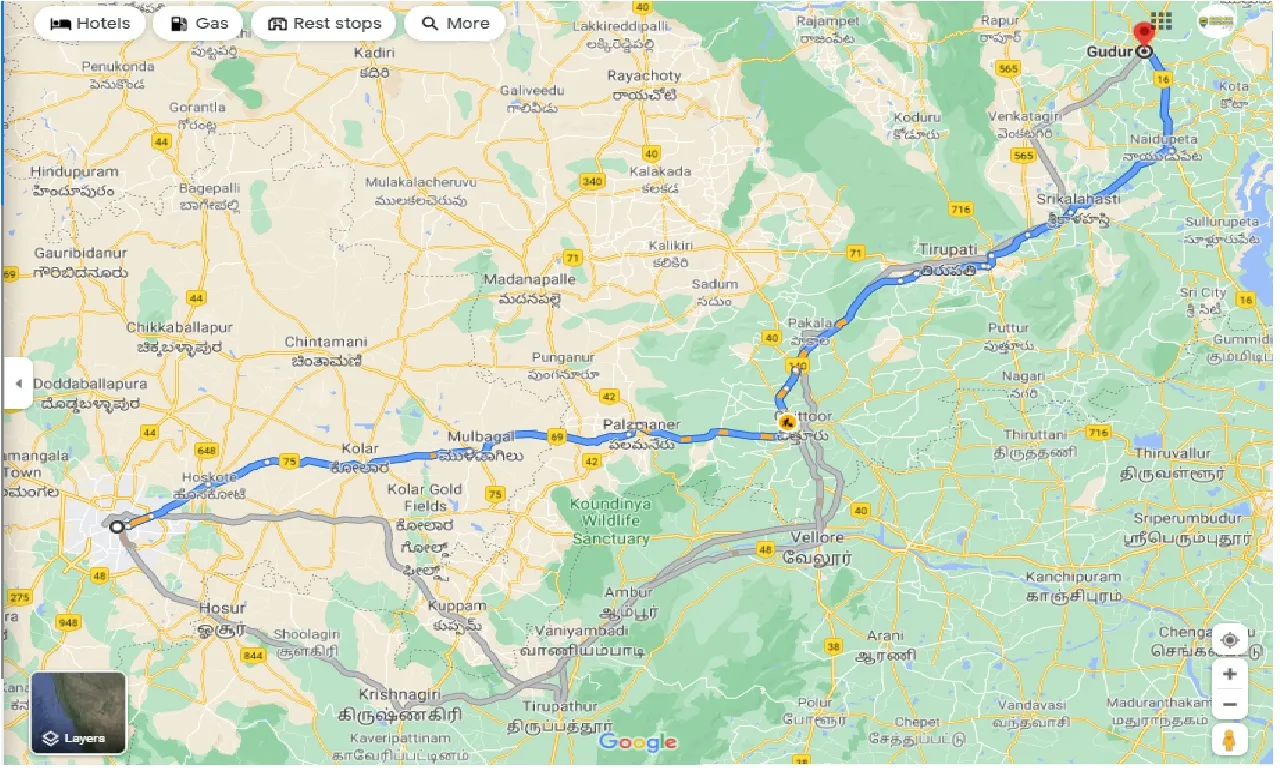 bangalore-to-gudur-one-way