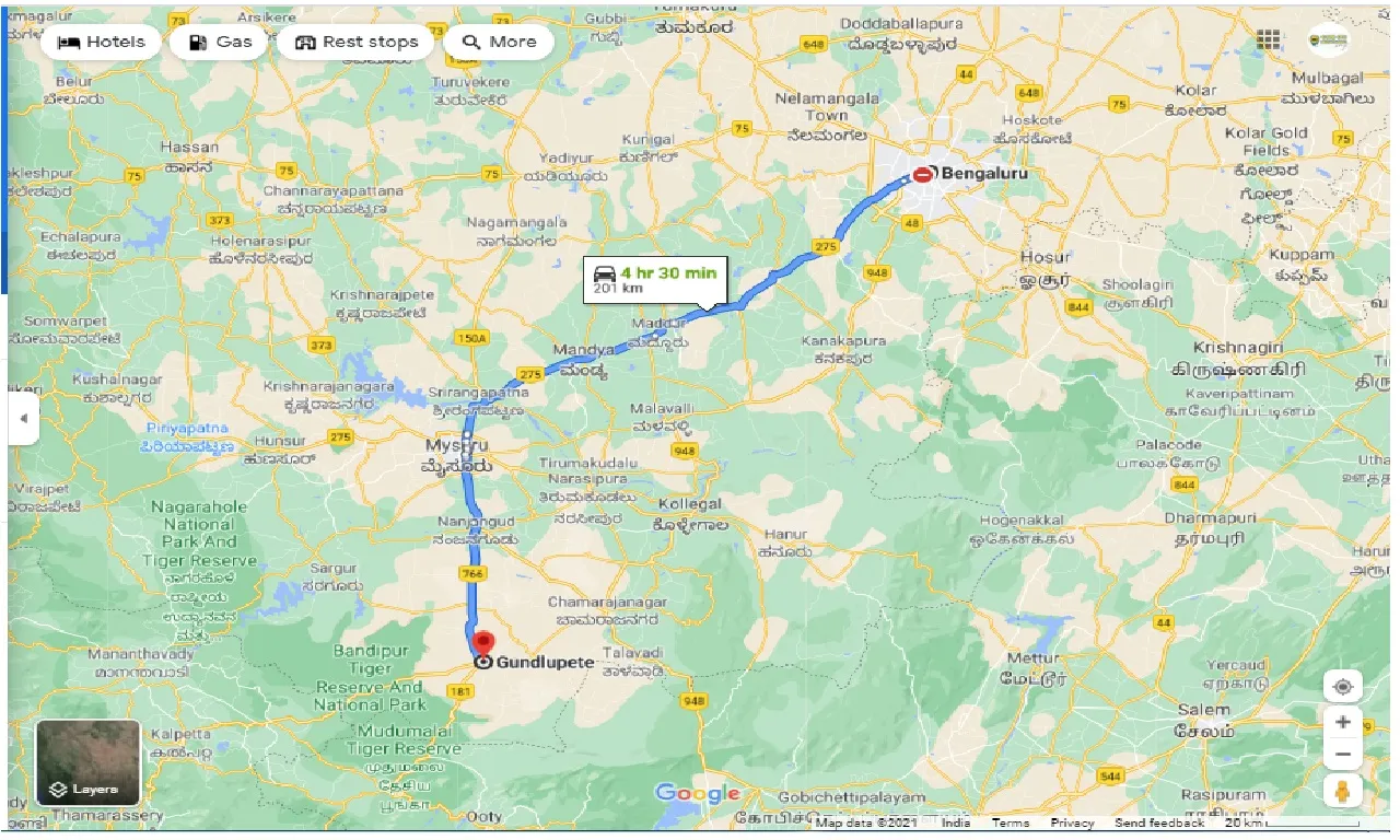 bangalore-to-gundlupet-one-way