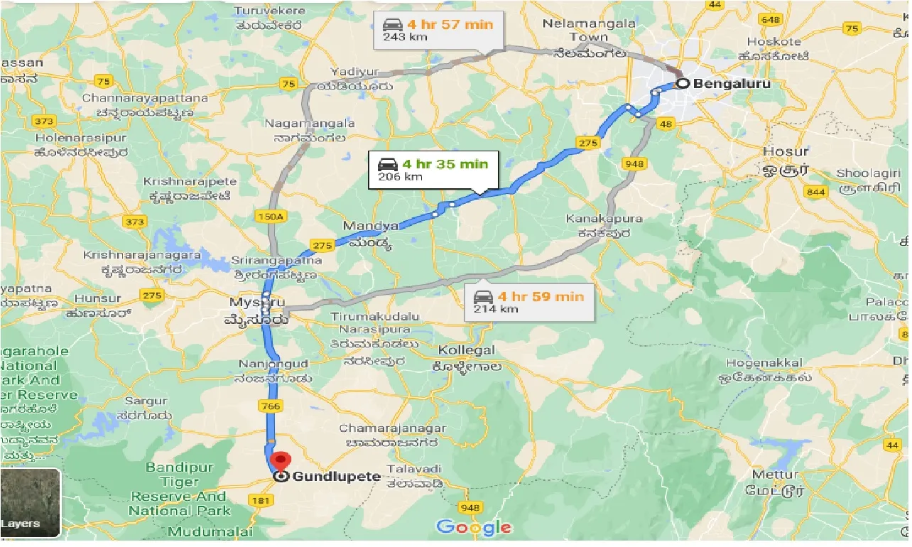 bangalore-to-gundlupete-taxi