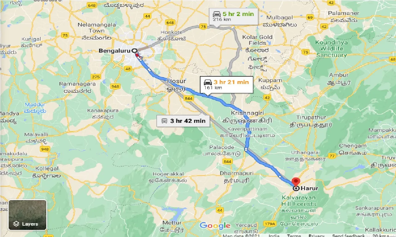 bangalore-to-harur-taxi