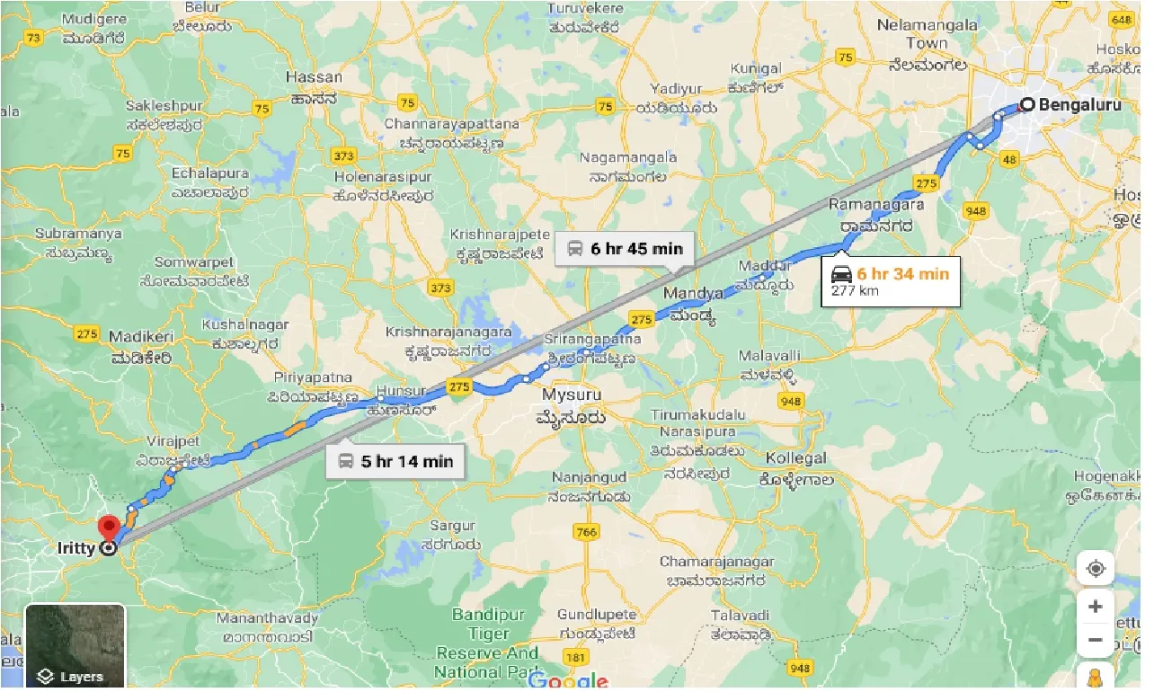 bangalore-to-iritty-one-way