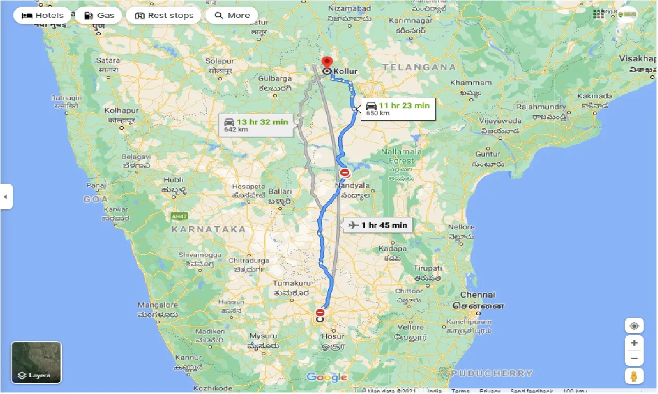 bangalore-to-kallur-round-trip