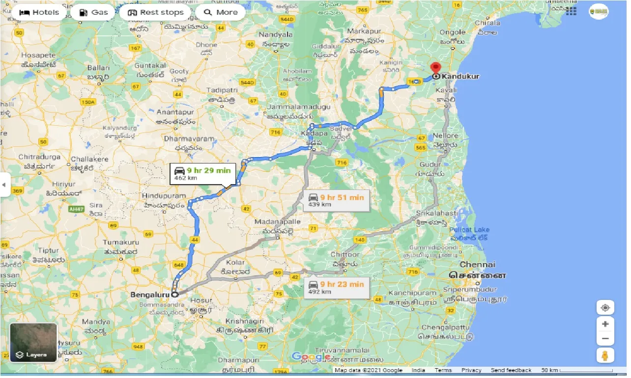 bangalore-to-kandukur-one-way