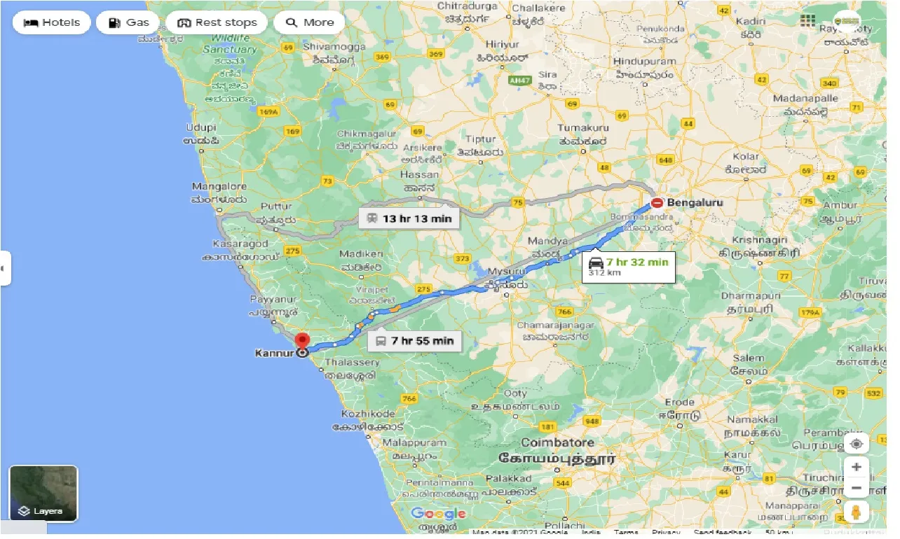 bangalore-to-kannur-one-way