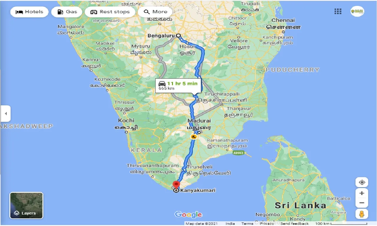 bangalore-to-kanyakumari-outstation