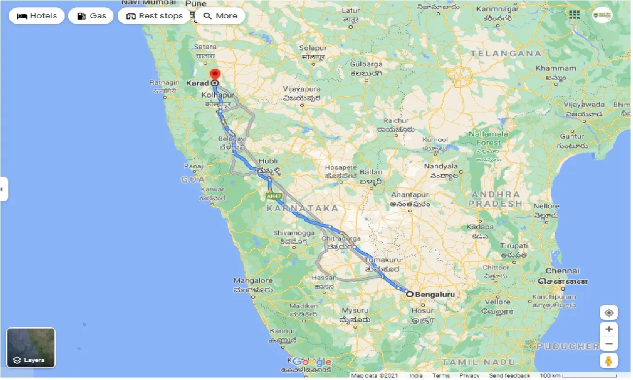 bangalore-to-karad-round-trip