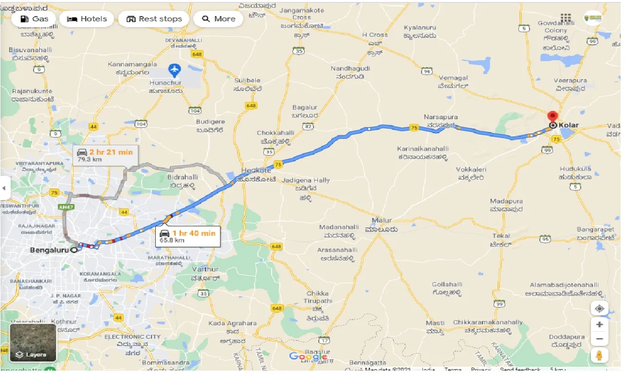 bangalore-to-kolar-round-trip