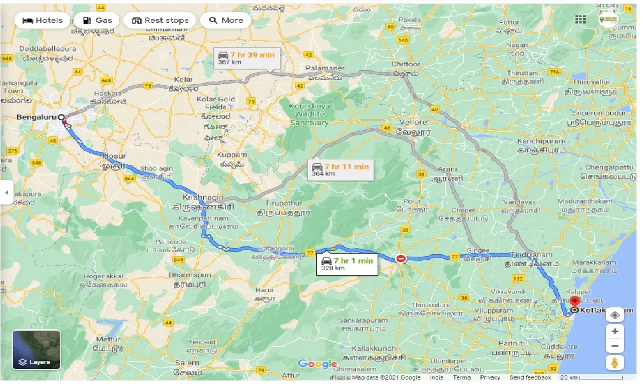 bangalore-to-kottakuppam-one-way