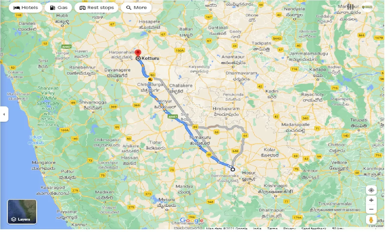 bangalore-to-kottur-one-way