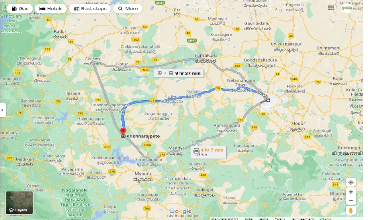 bangalore-to-krishnarajpet-round-trip