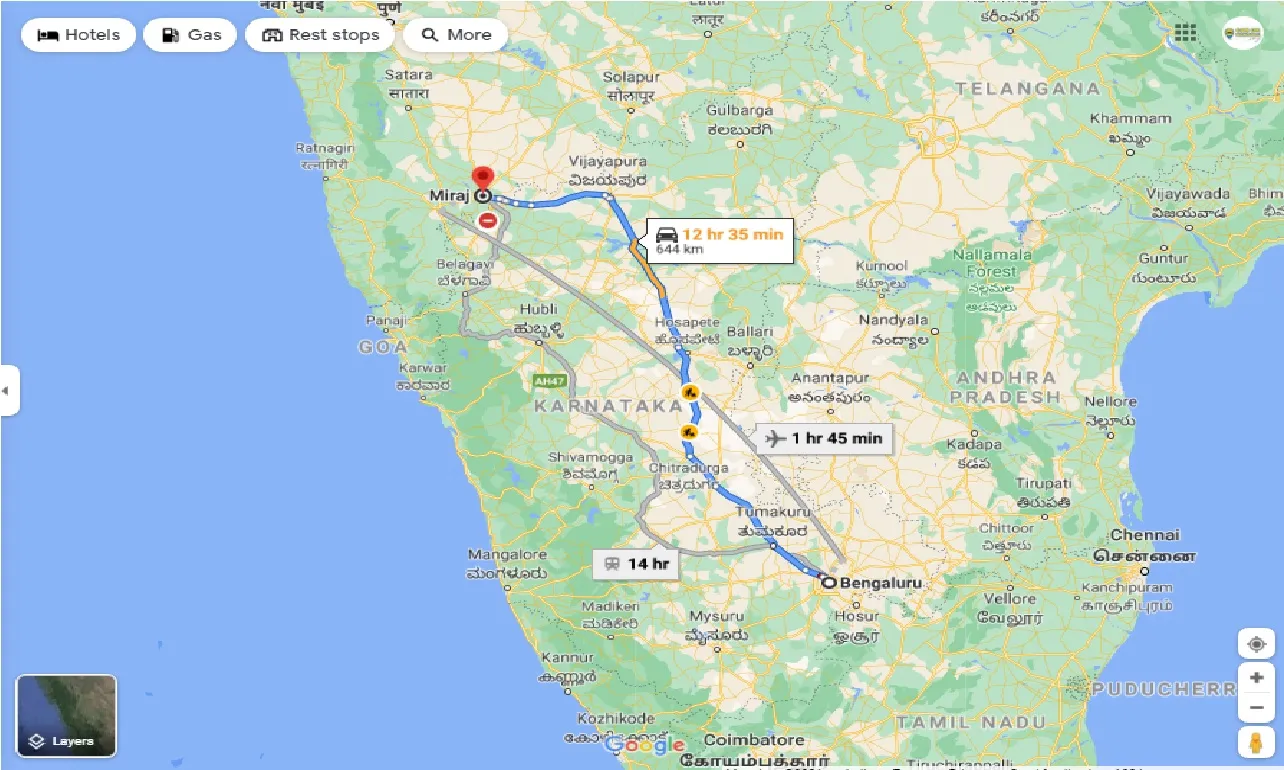 bangalore-to-miraj-round-trip