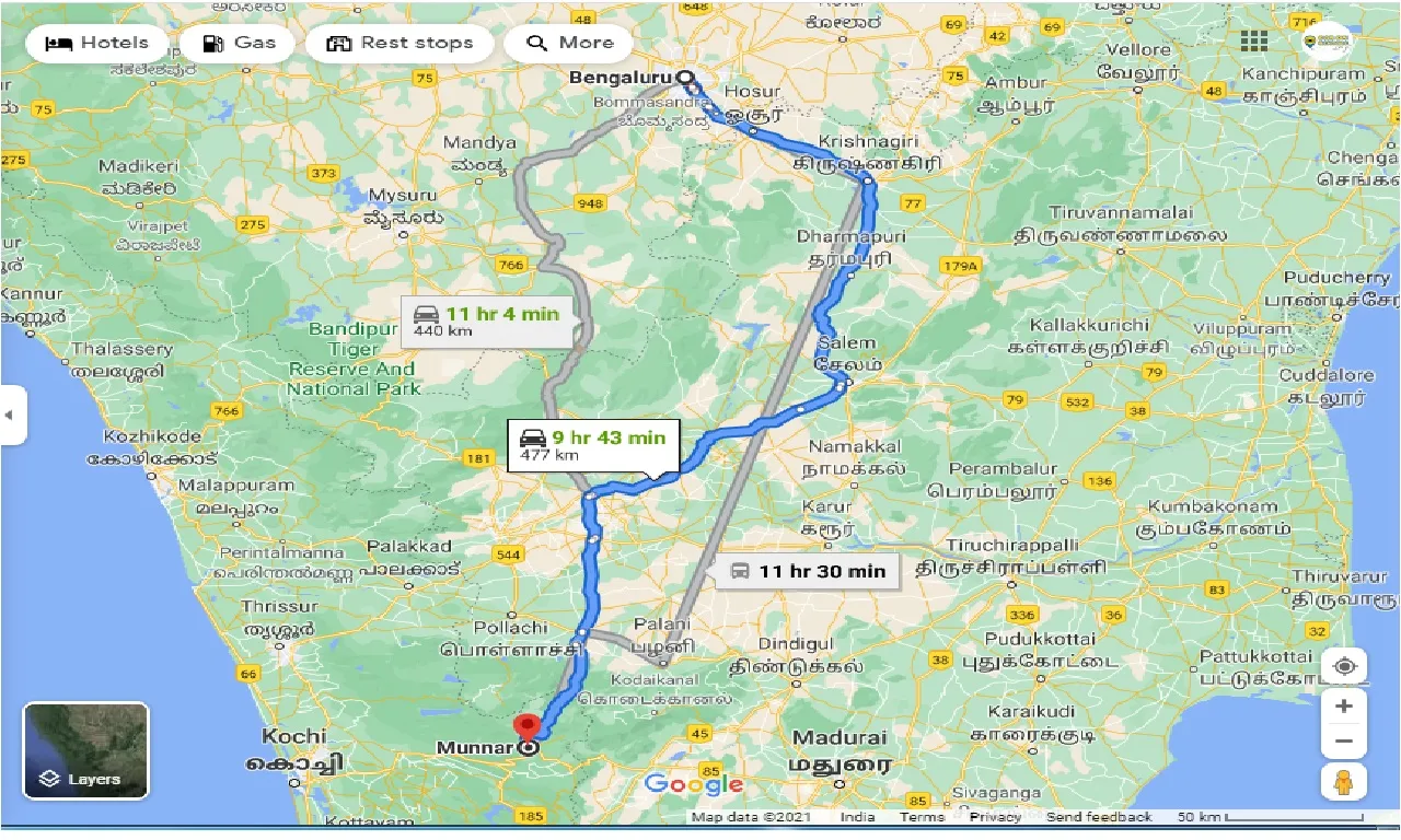 bangalore-to-munnar-round-trip