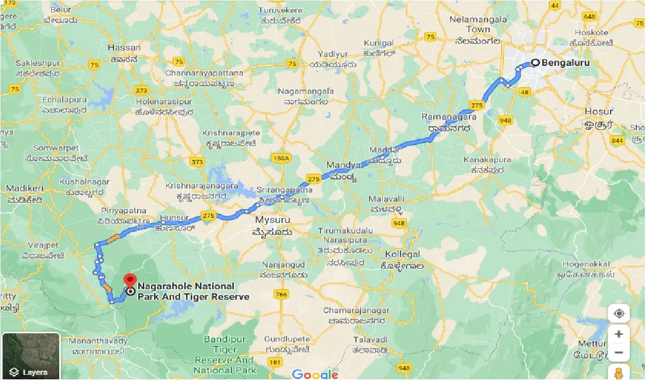 bangalore-to-nagarhole-tiger-one-way