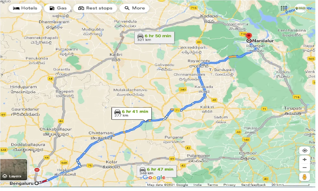 bangalore-to-nandalur-one-way