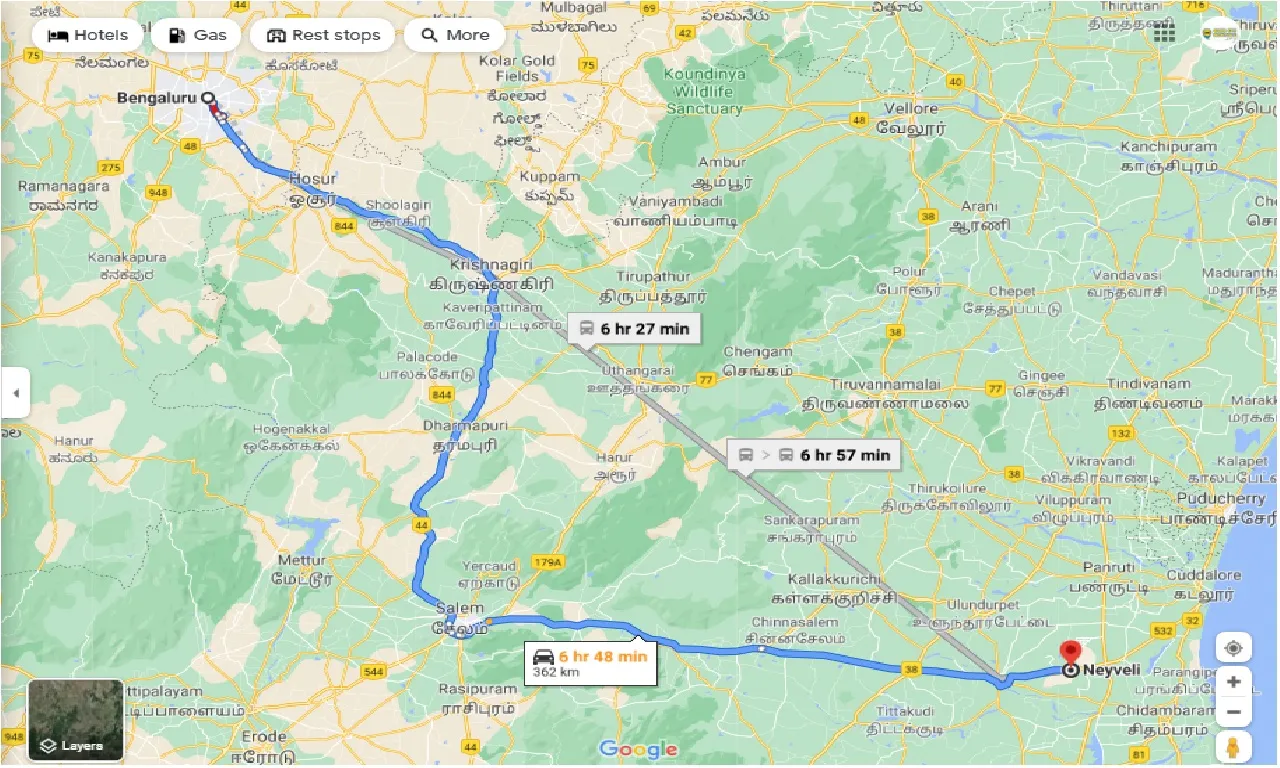 bangalore-to-neyveli-one-way