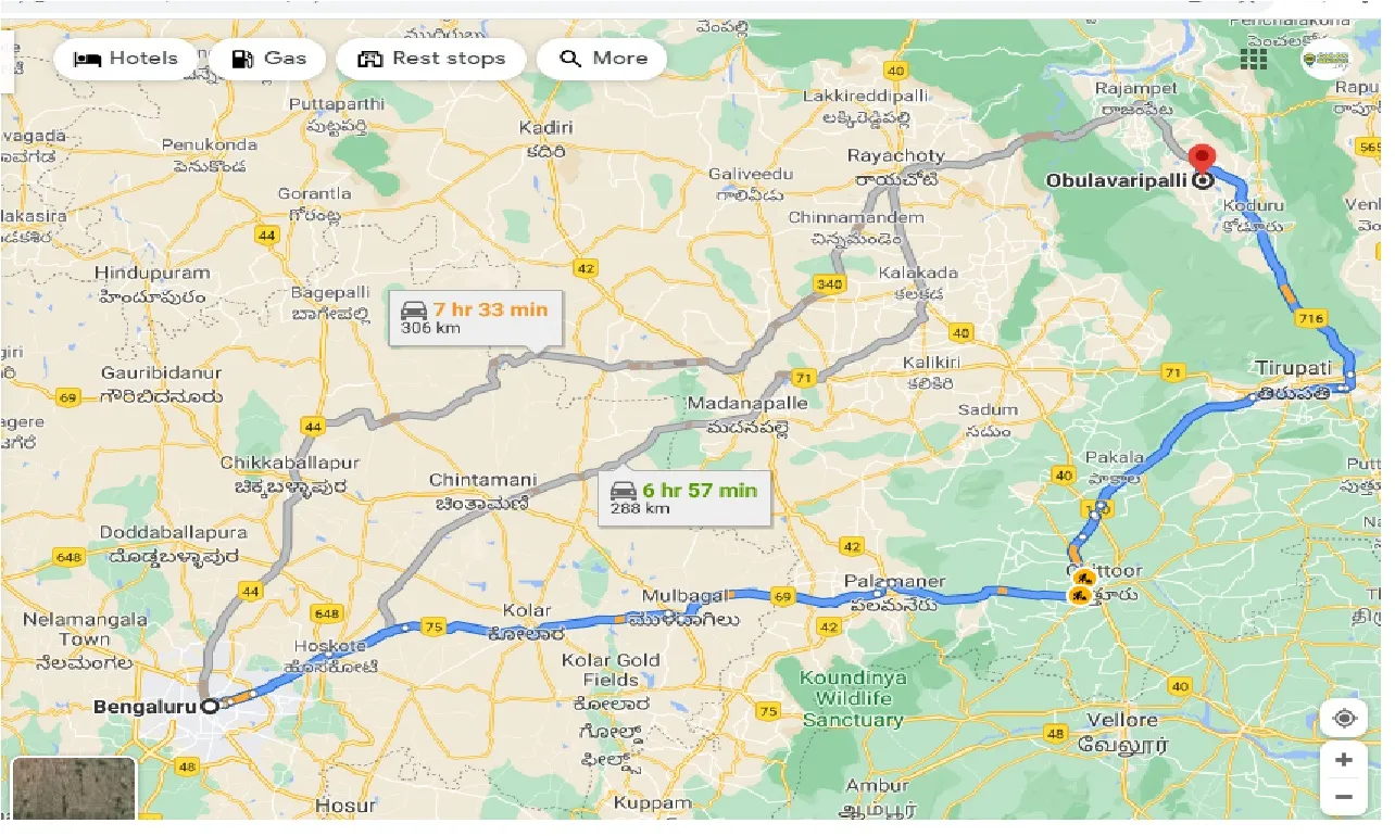 bangalore-to-obulavaripalli-one-way