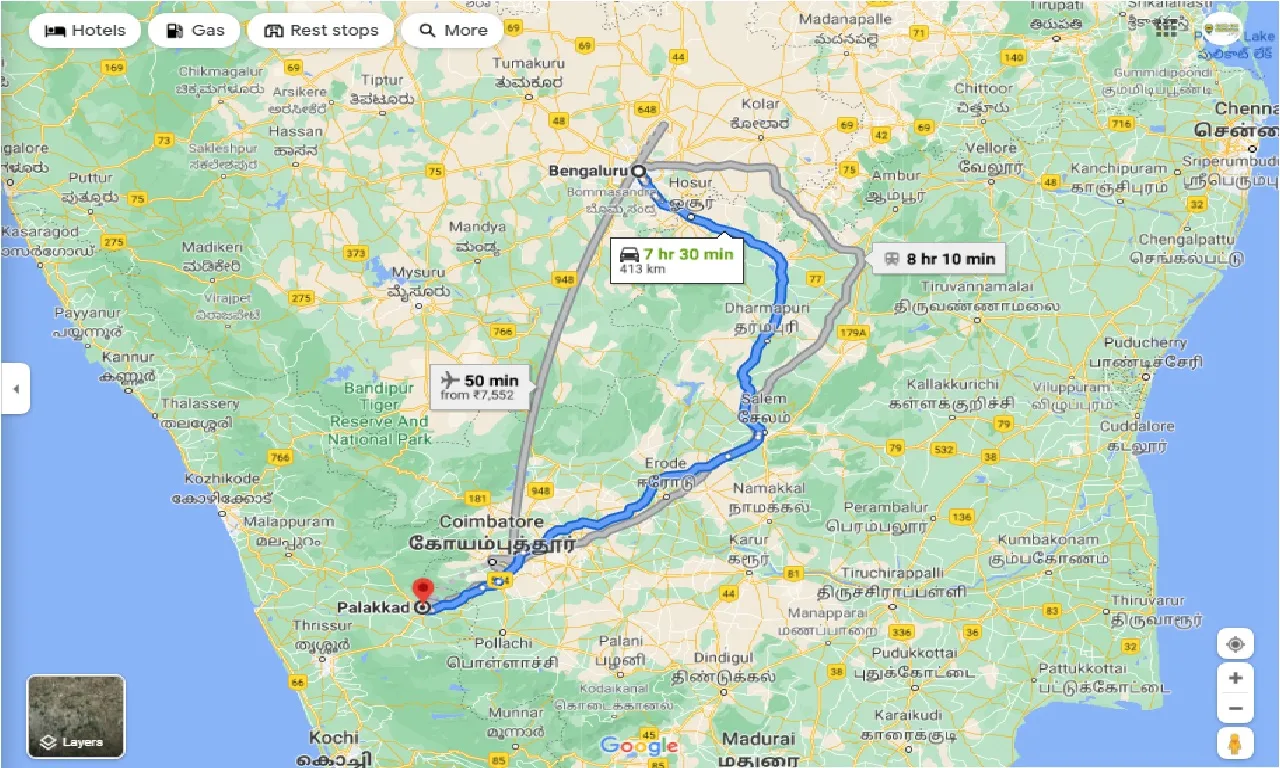 bangalore-to-palakkad-round-trip