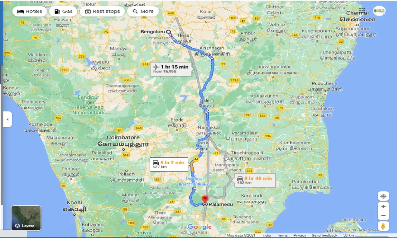 bangalore-to-palamedu-round-trip