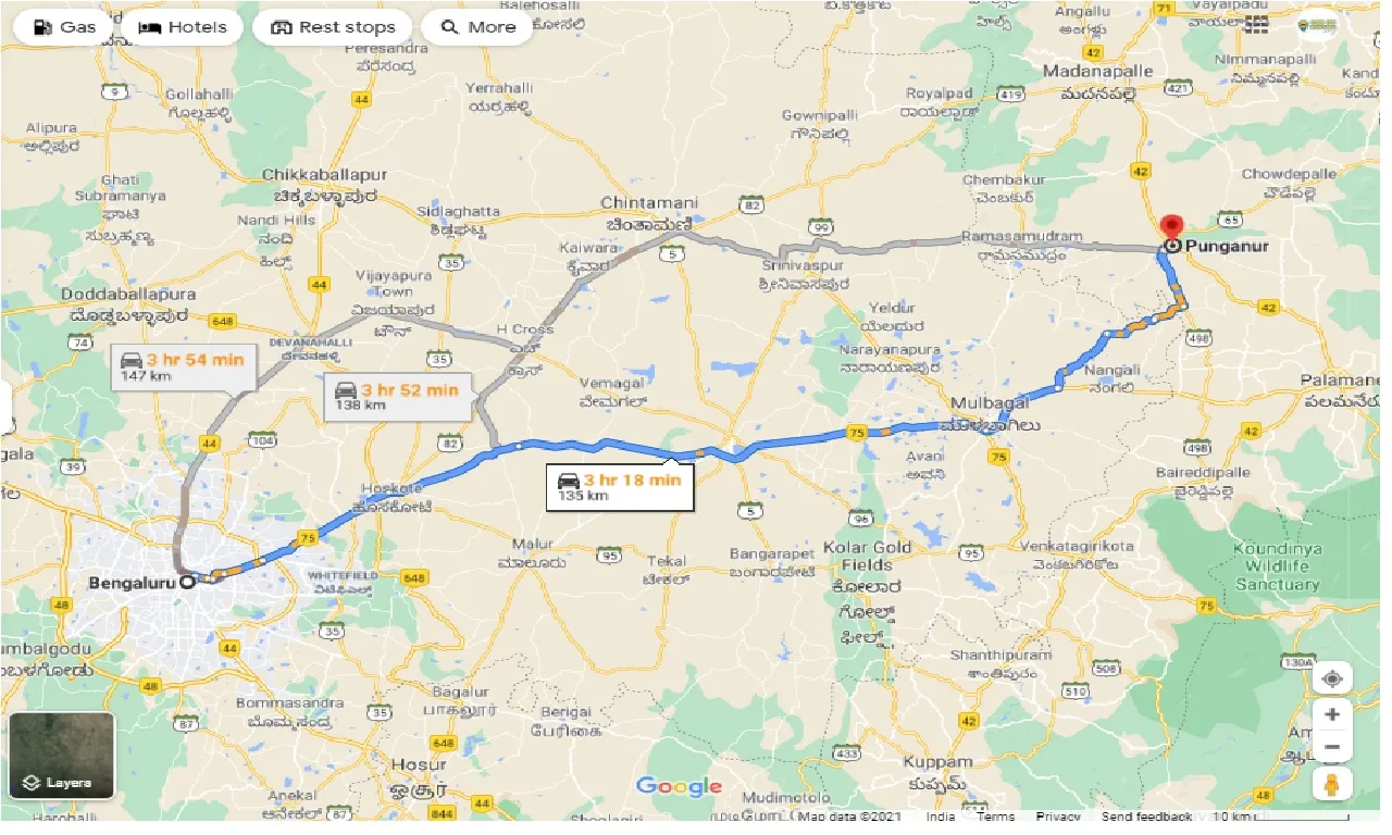 bangalore-to-punganur-round-trip